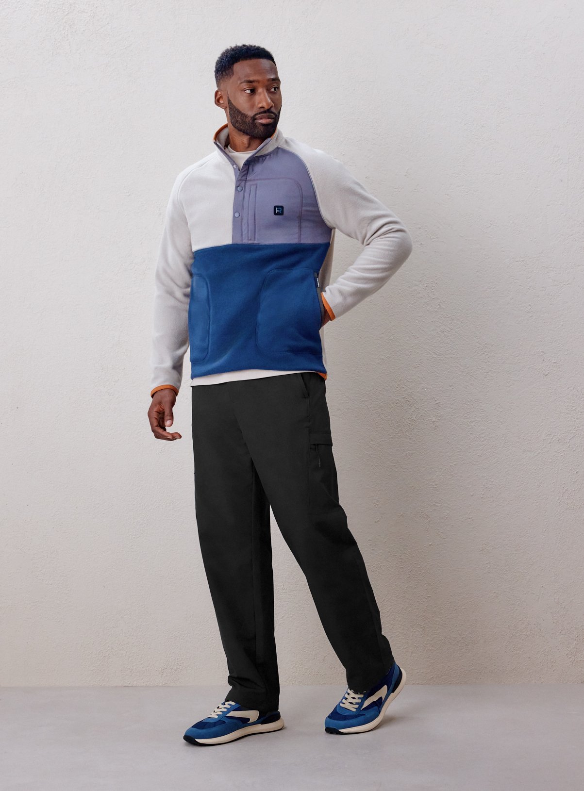 REAKTIV Black Athleisure Tech Trousers XL - Image 2 thumbnail