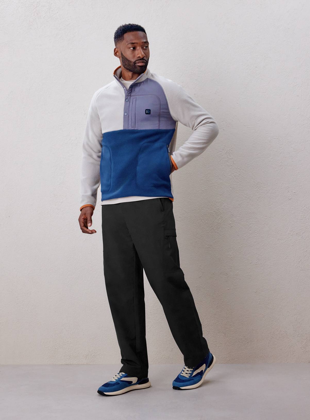REAKTIV Black Athleisure Tech Trousers XL - Image 2