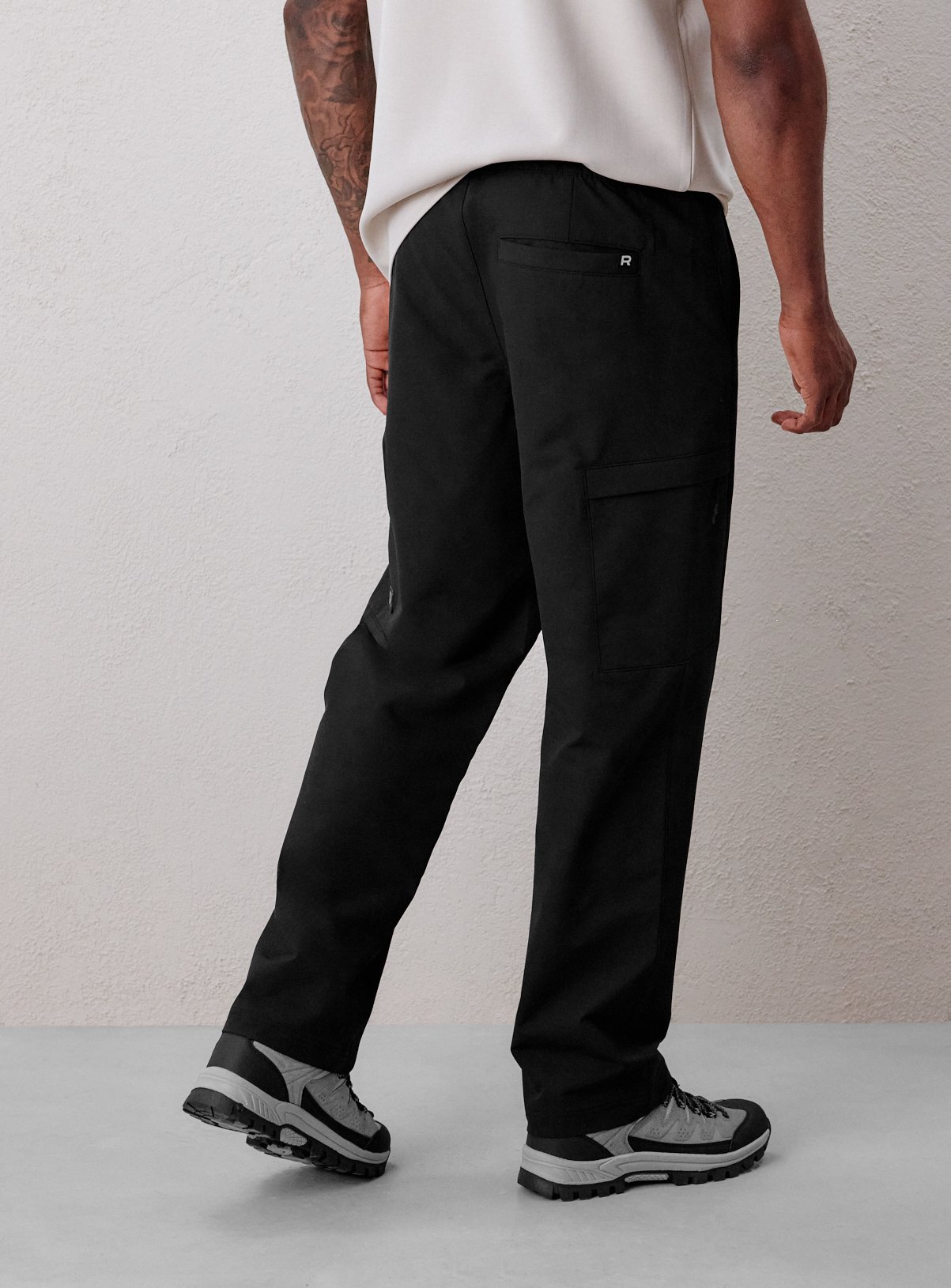 REAKTIV Black Athleisure Tech Trousers XL - Image 6 thumbnail