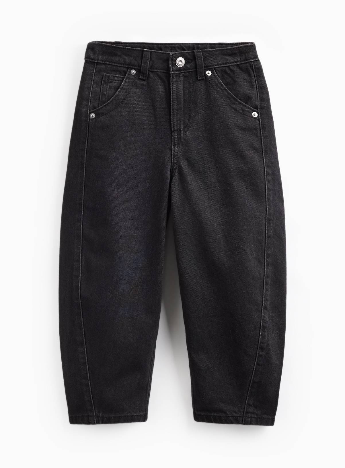 Black Barrel Leg Jeans 12 years - Image 1