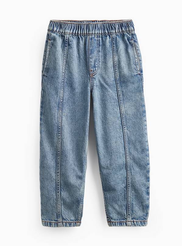 Blue Denim Barrel Leg Jeans 14 years