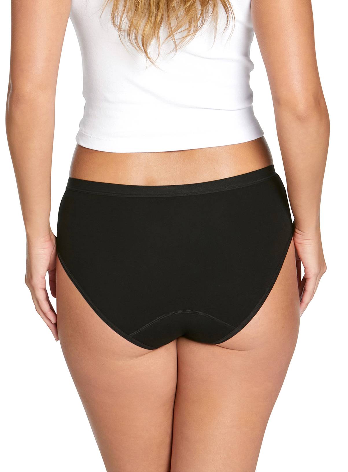 LOVE LUNA Ladies 2 Pair Pack Period Midi Ready Pack 16-18 - Image 5