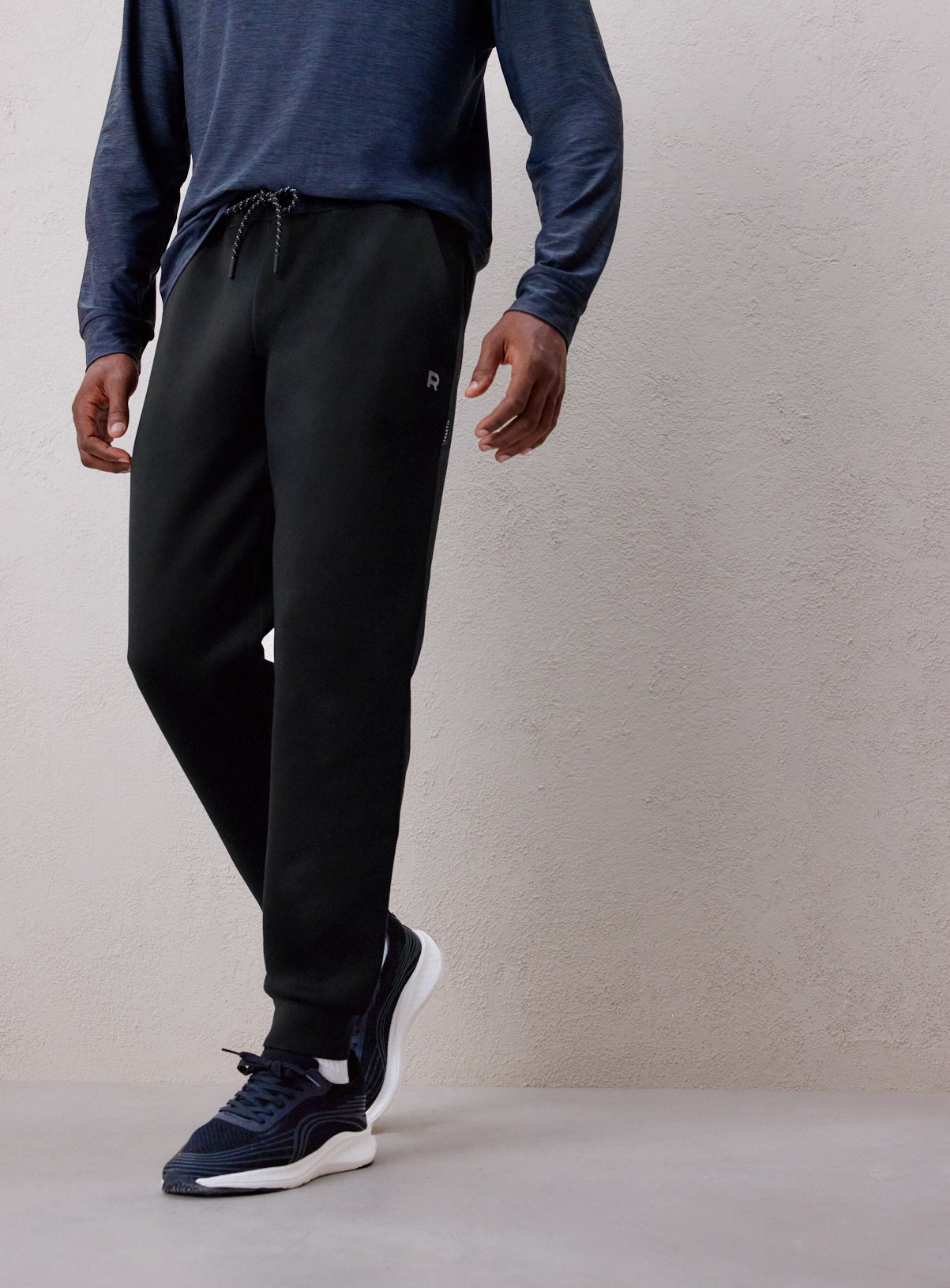 REAKTIV Black Athleisure Scuba Joggers M - Image 1 thumbnail