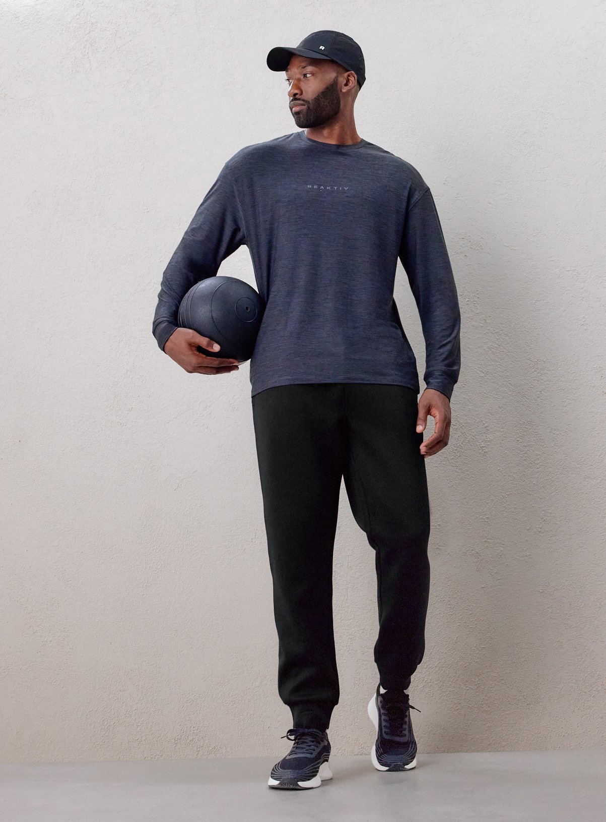 REAKTIV Black Athleisure Scuba Joggers M - Image 2 thumbnail