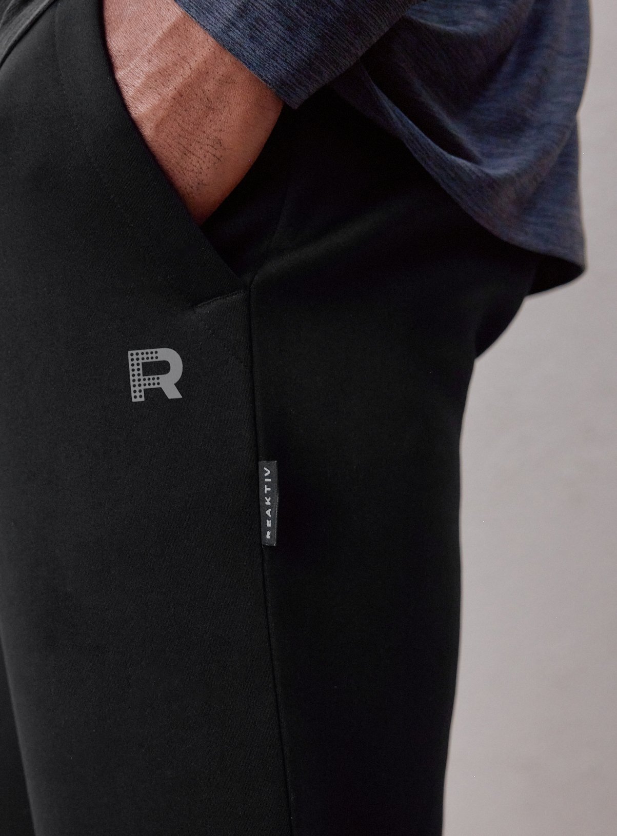 REAKTIV Black Athleisure Scuba Joggers M - Image 5 thumbnail