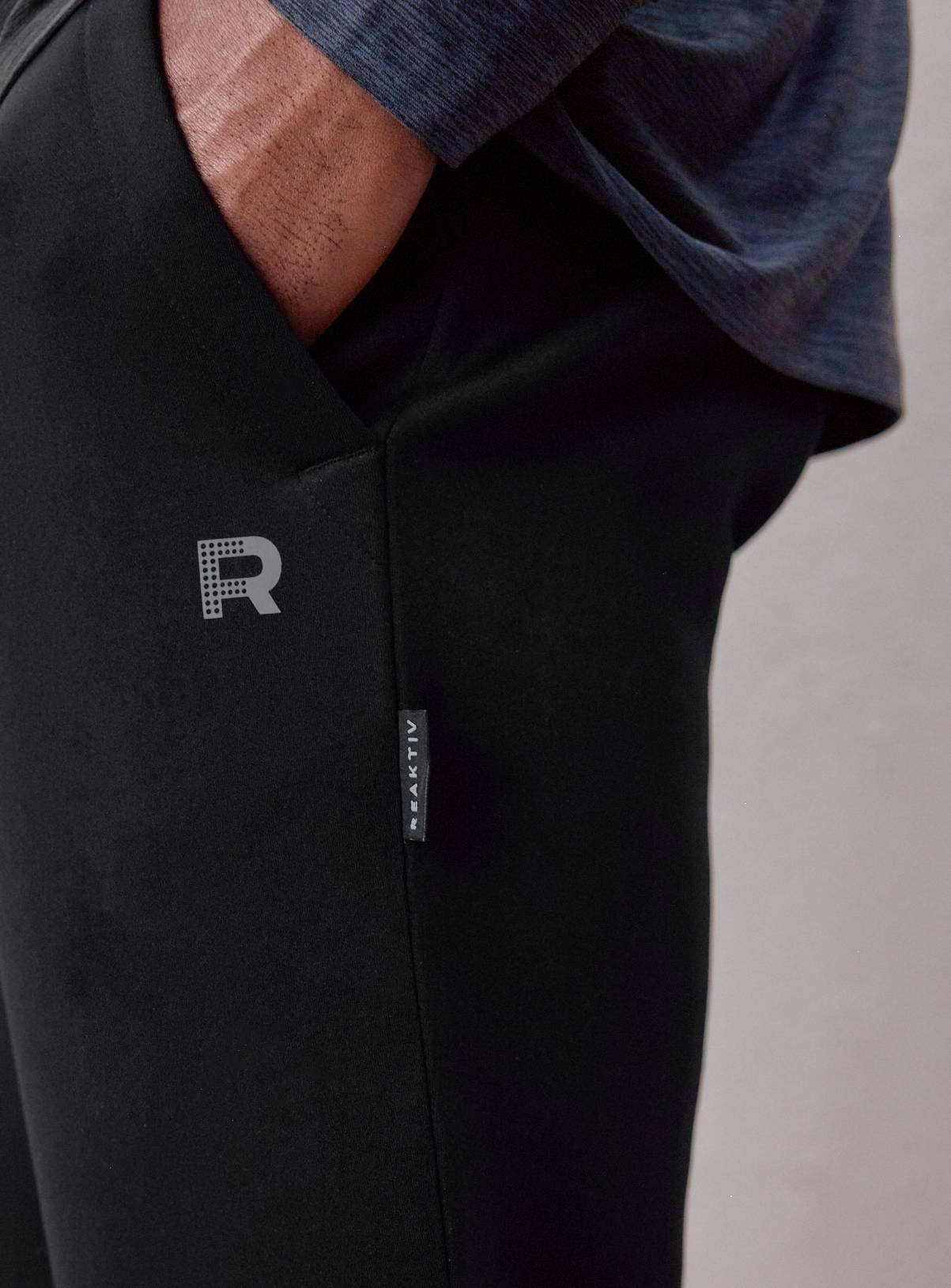 REAKTIV Black Athleisure Scuba Joggers M - Image 5