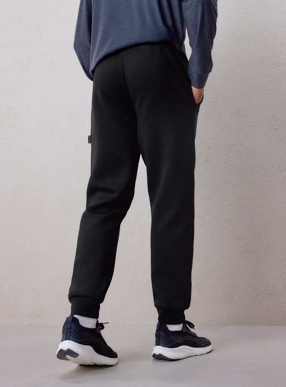 REAKTIV Black Athleisure Scuba Joggers M - Image 6 thumbnail