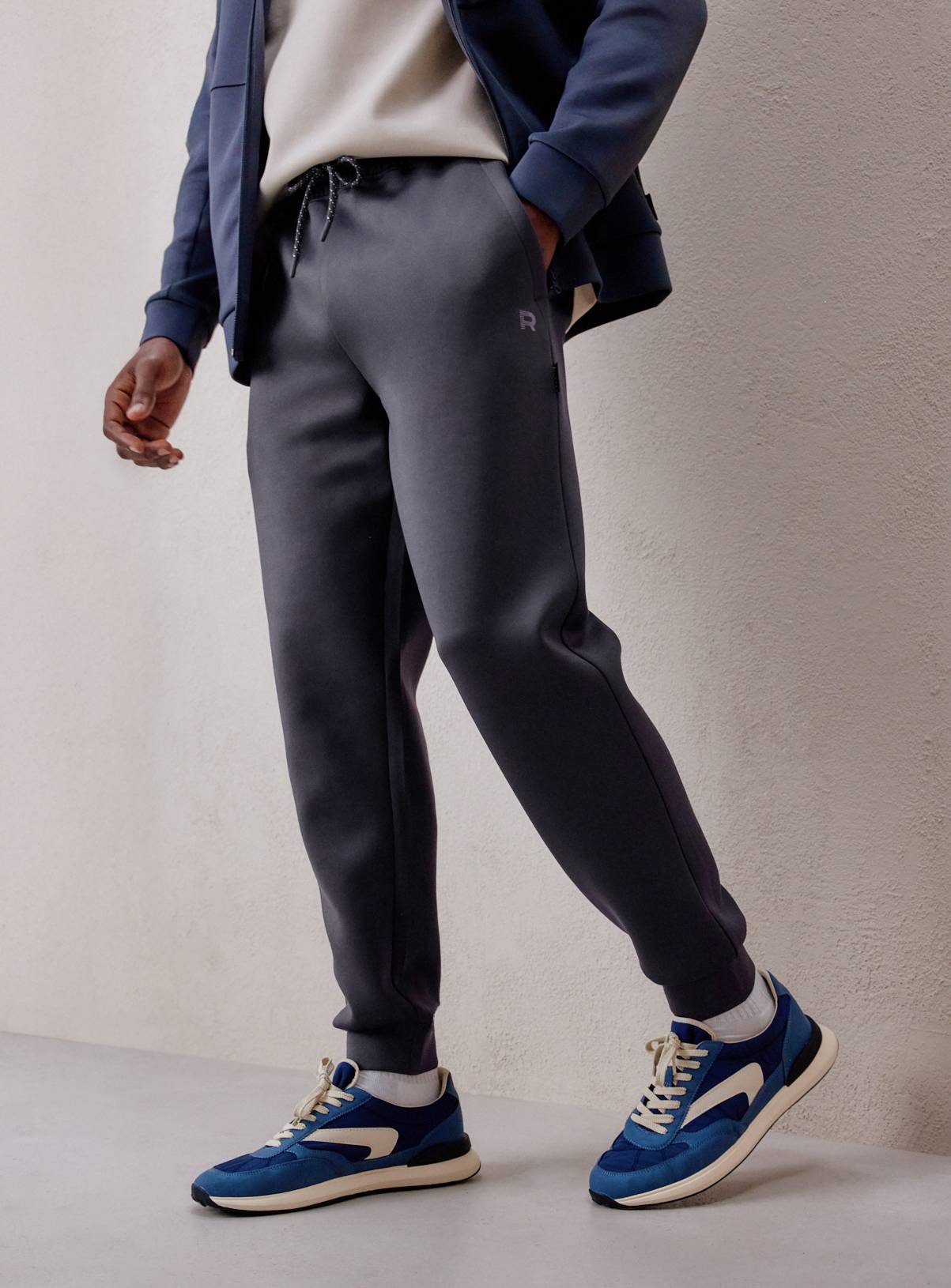 REAKTIV Charcoal Athleisure Scuba Joggers XXXL - Image 1