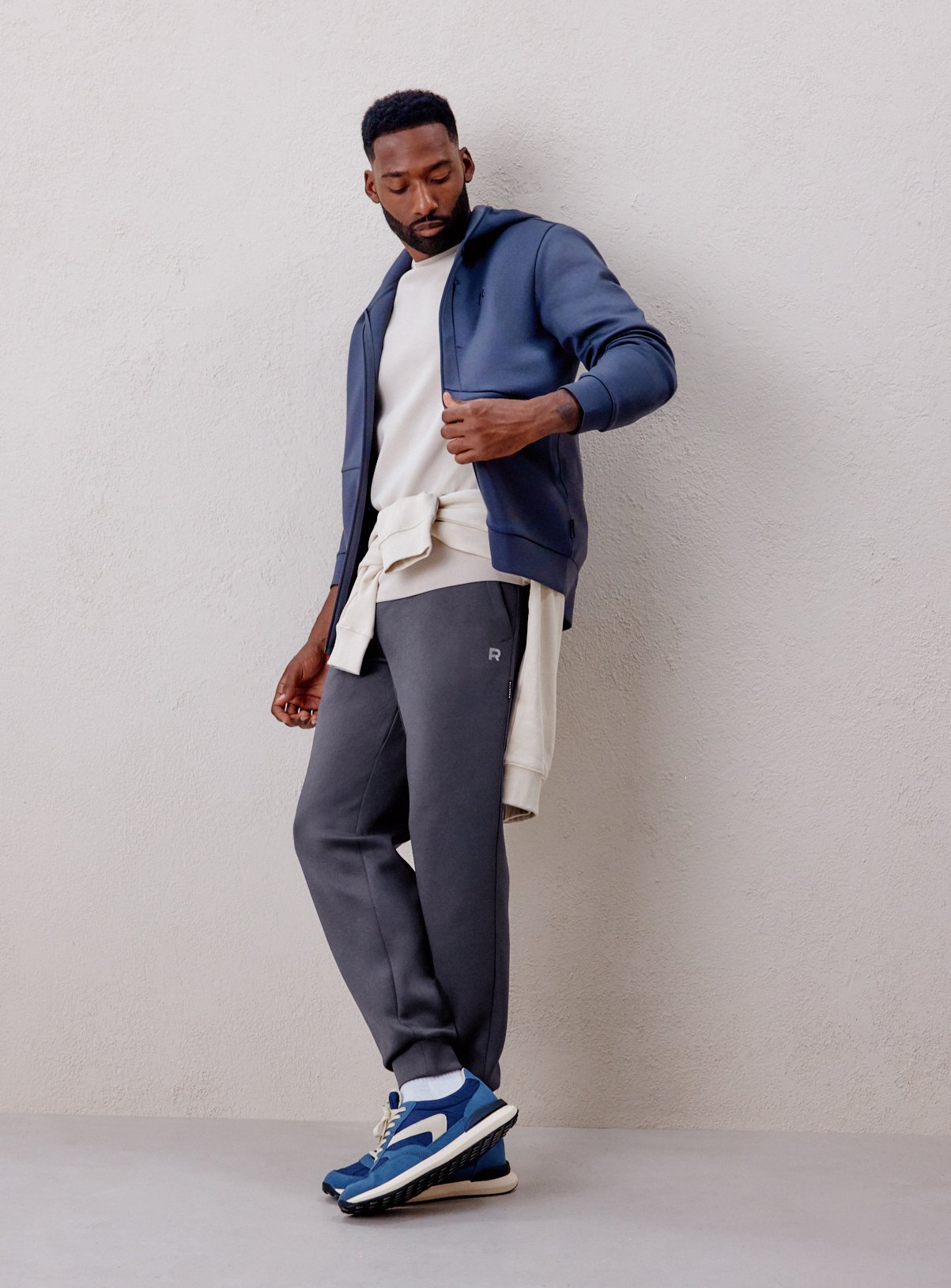 REAKTIV Charcoal Athleisure Scuba Joggers XXXL - Image 2 thumbnail