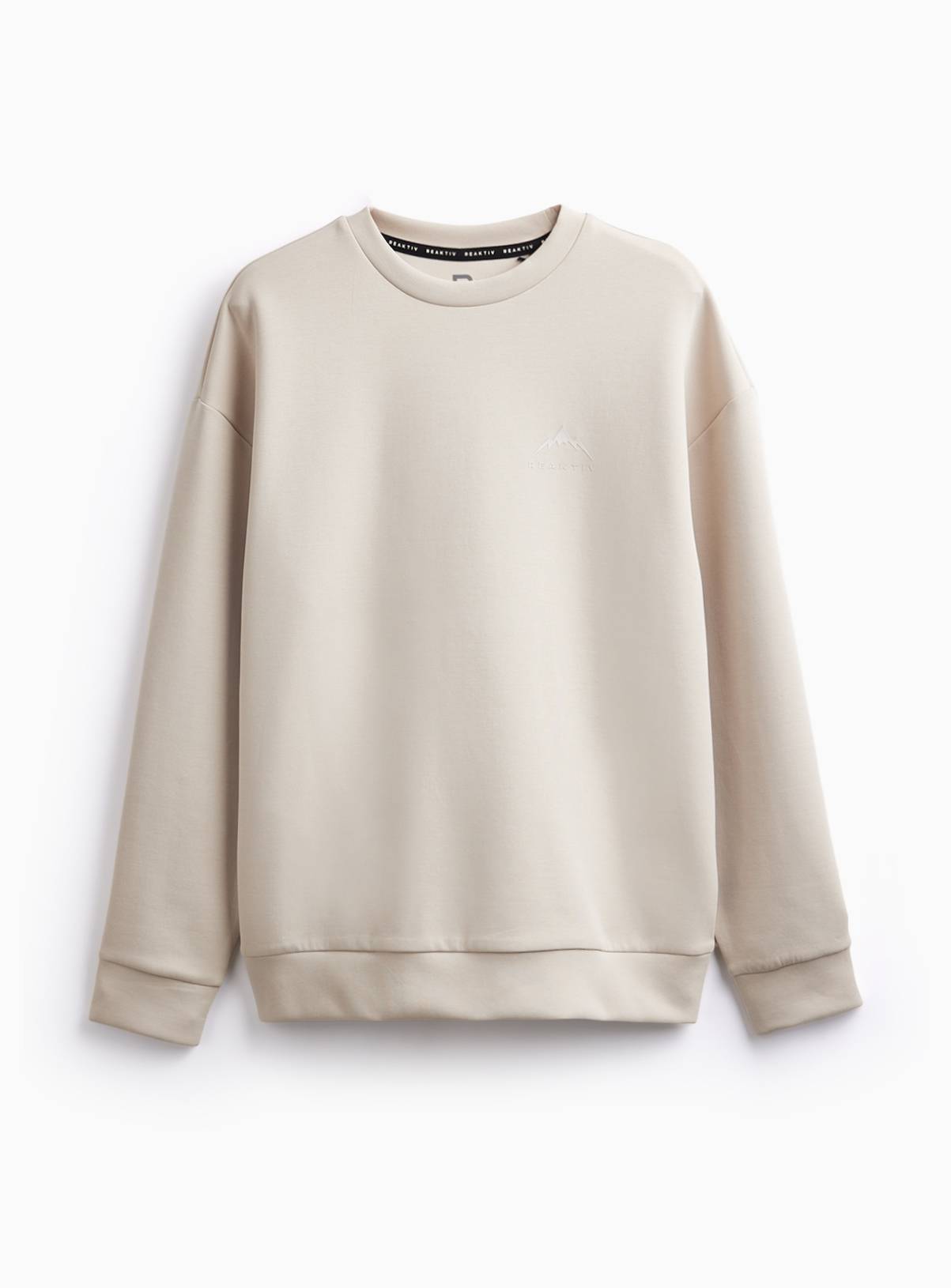 REAKTIV Cream Athleisure Crew Sweatshirt XXXL - Image 1