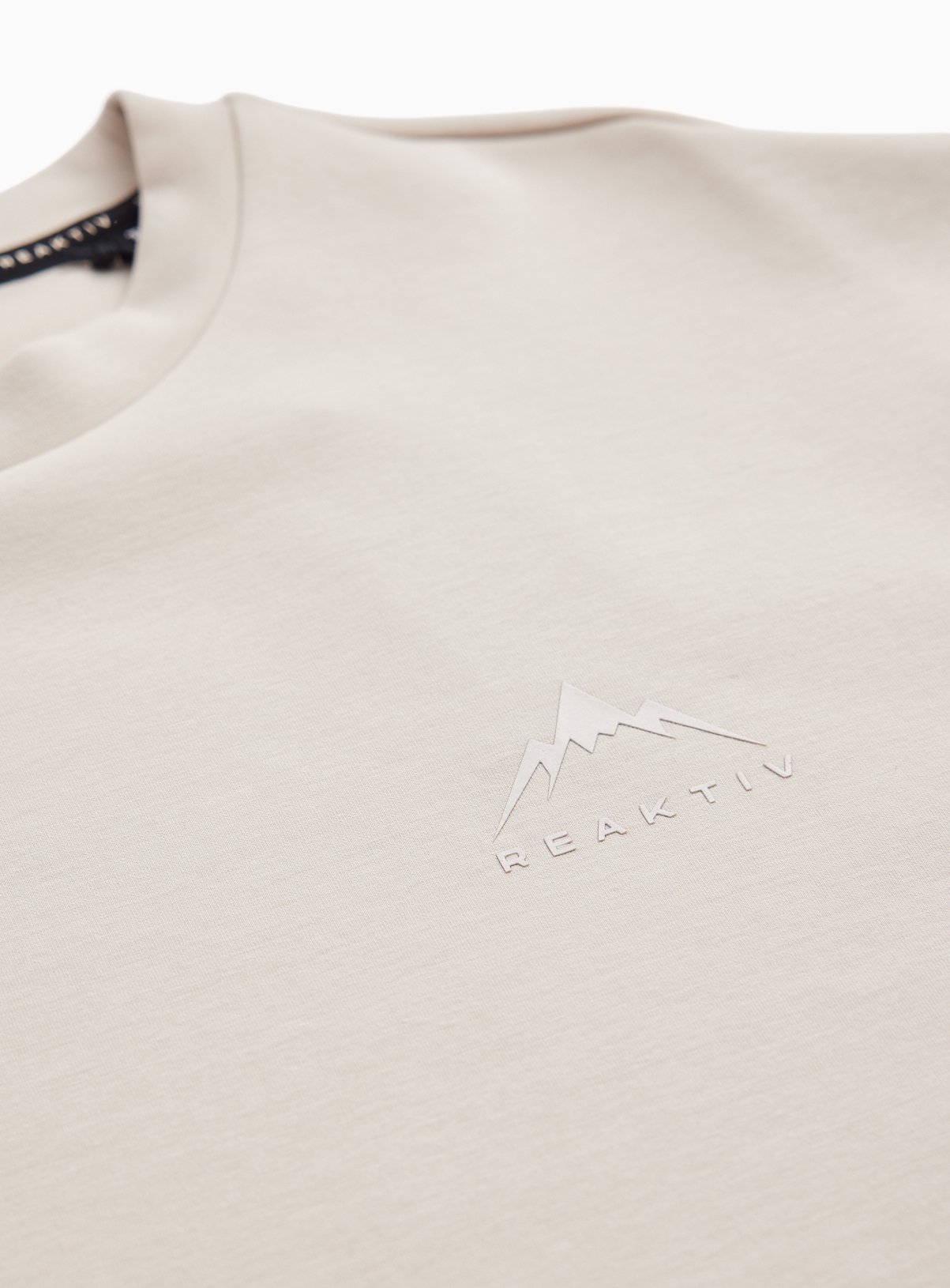 REAKTIV Cream Athleisure Crew Sweatshirt XXXL - Image 2 thumbnail