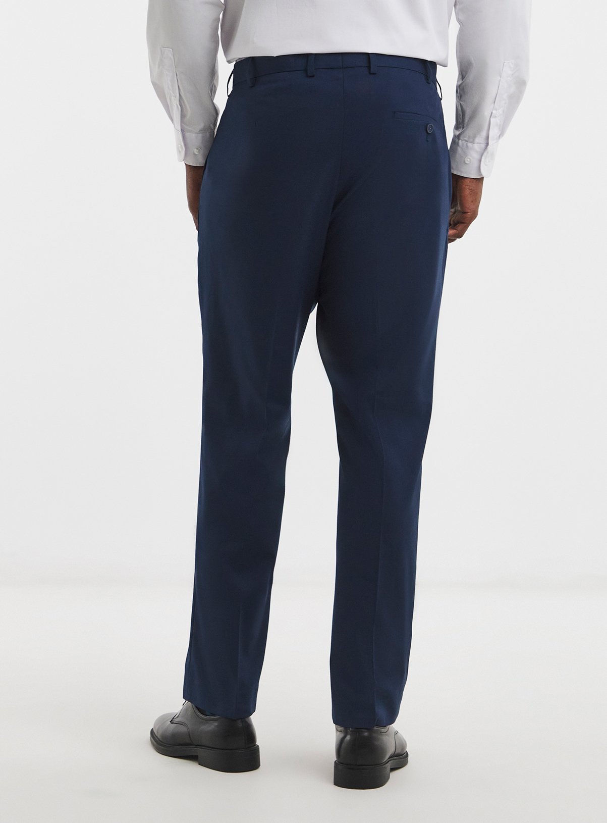 JACAMO James Regular Fit Stretch Suit Trouser Navy 48R - Image 3 thumbnail