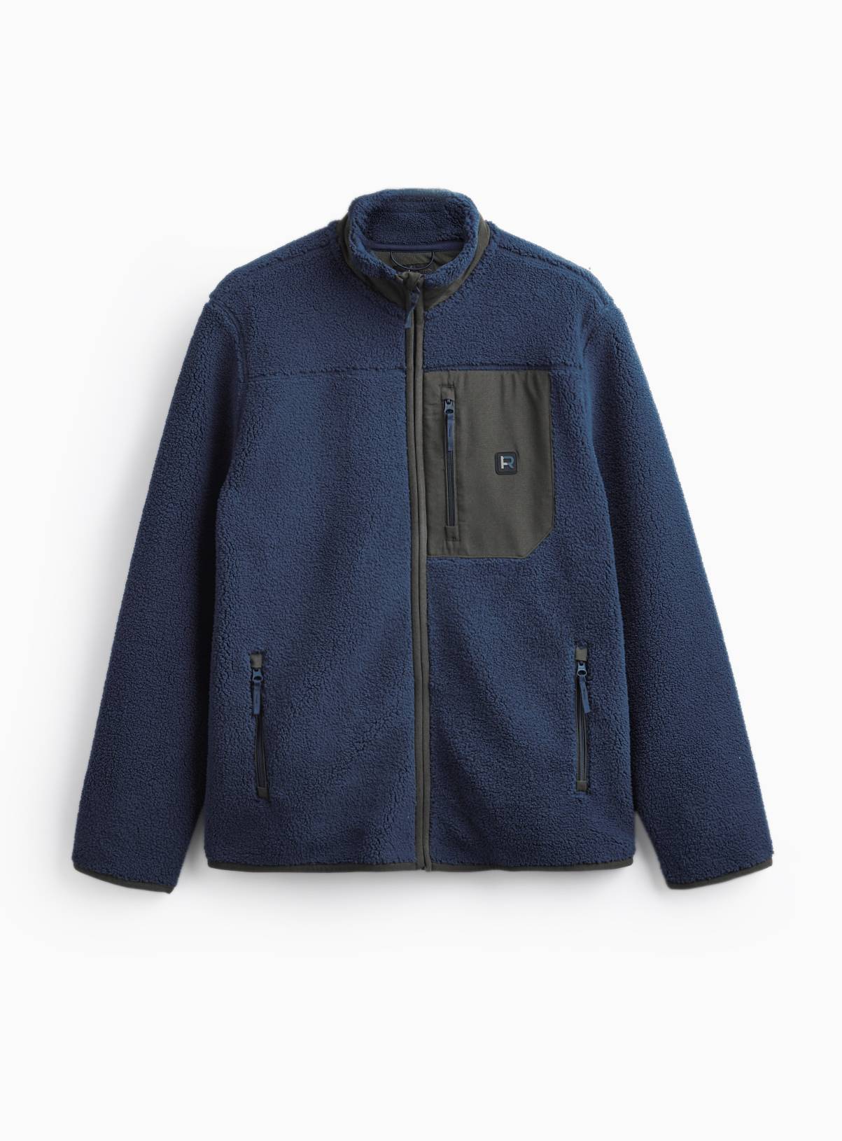 REAKTIV Blue Athleisure Borg Fleece M - Image 3