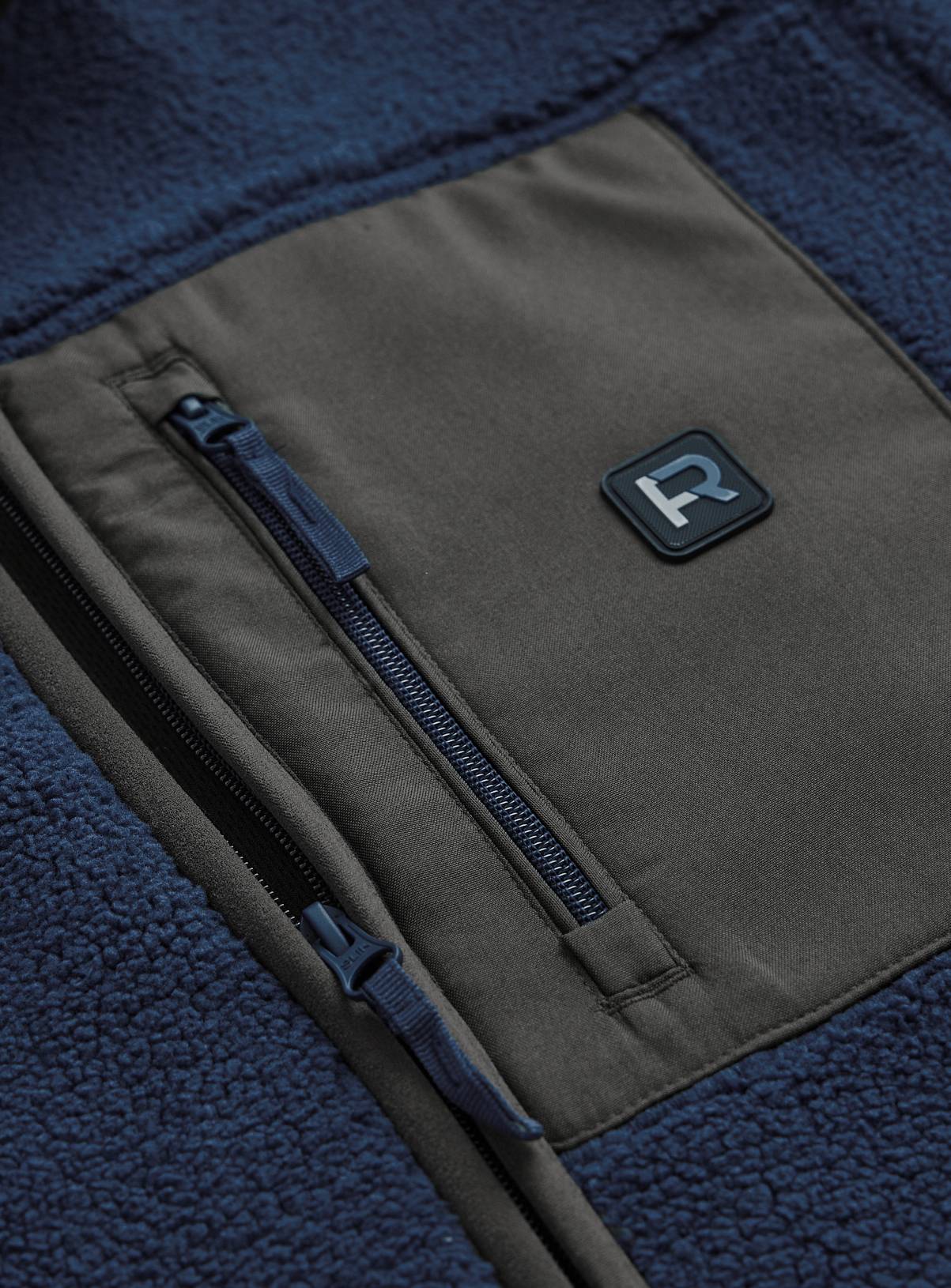 REAKTIV Blue Athleisure Borg Fleece M - Image 4