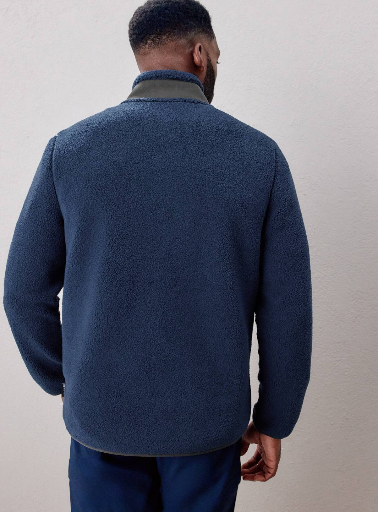 REAKTIV Blue Athleisure Borg Fleece M - Image 5