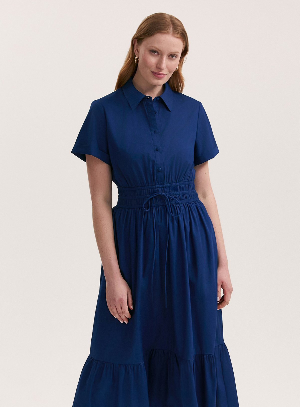 FINERY Penny Dress Indigo 14 - Image 2 thumbnail