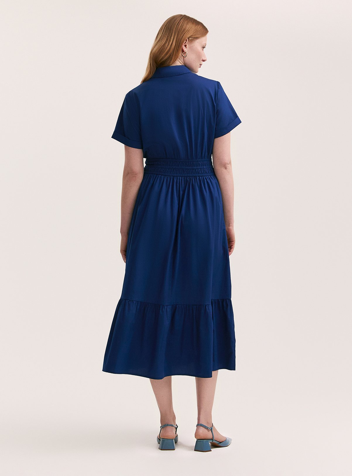 FINERY Penny Dress Indigo 14 - Image 4 thumbnail