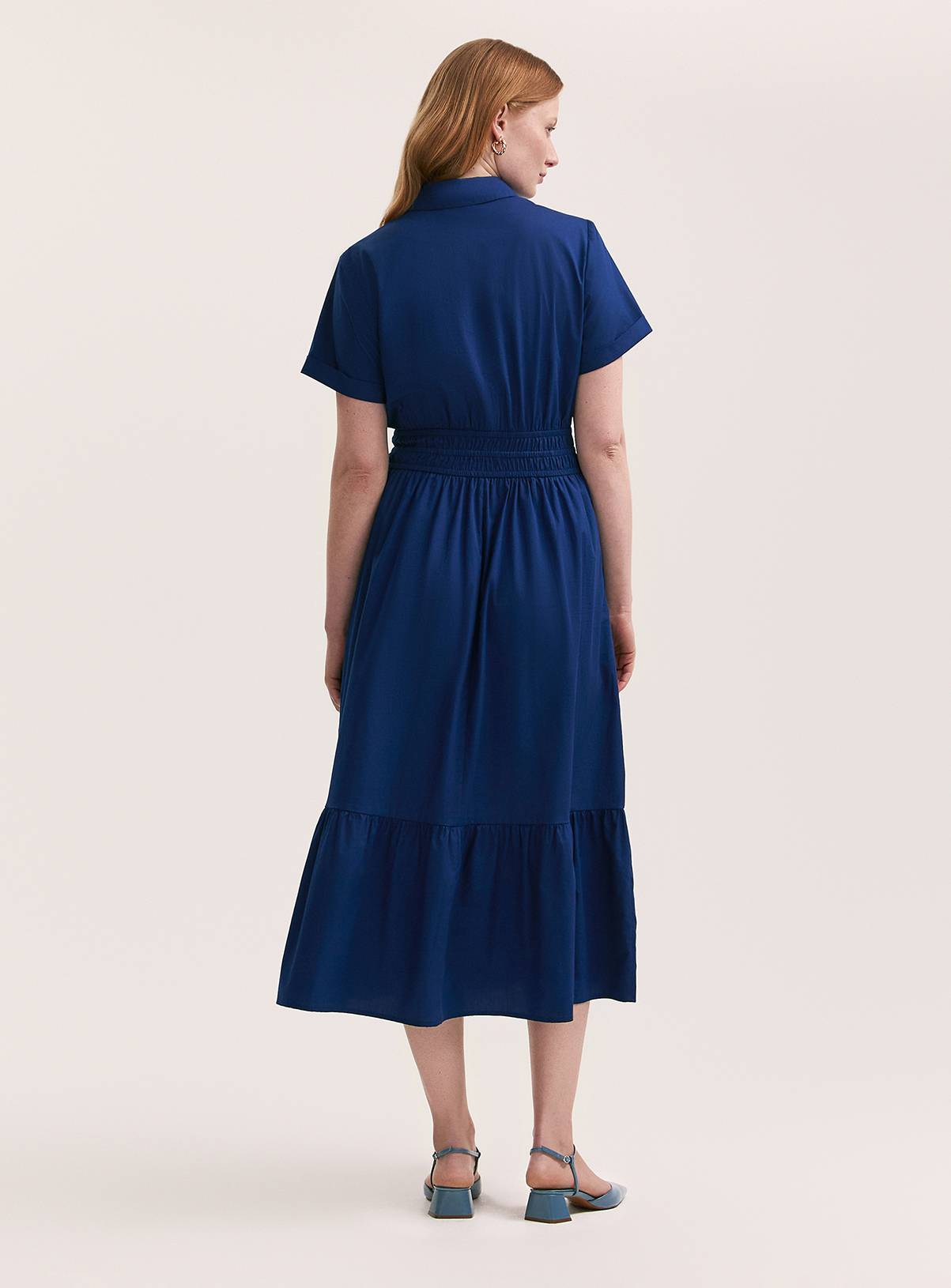 FINERY Penny Dress Indigo 14 - Image 4