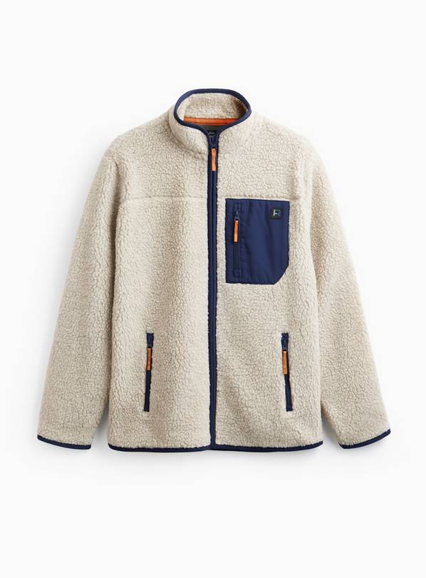 REAKTIV Cream Athleisure Borg Fleece L