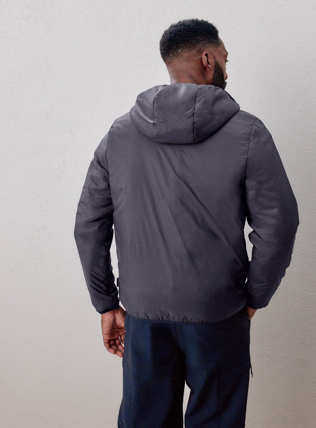REAKTIV Charcoal Athleisure Padded Jacket XXL - Image 6 thumbnail
