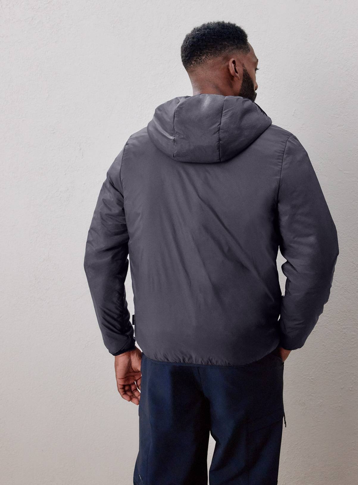 REAKTIV Charcoal Athleisure Padded Jacket XXL - Image 6