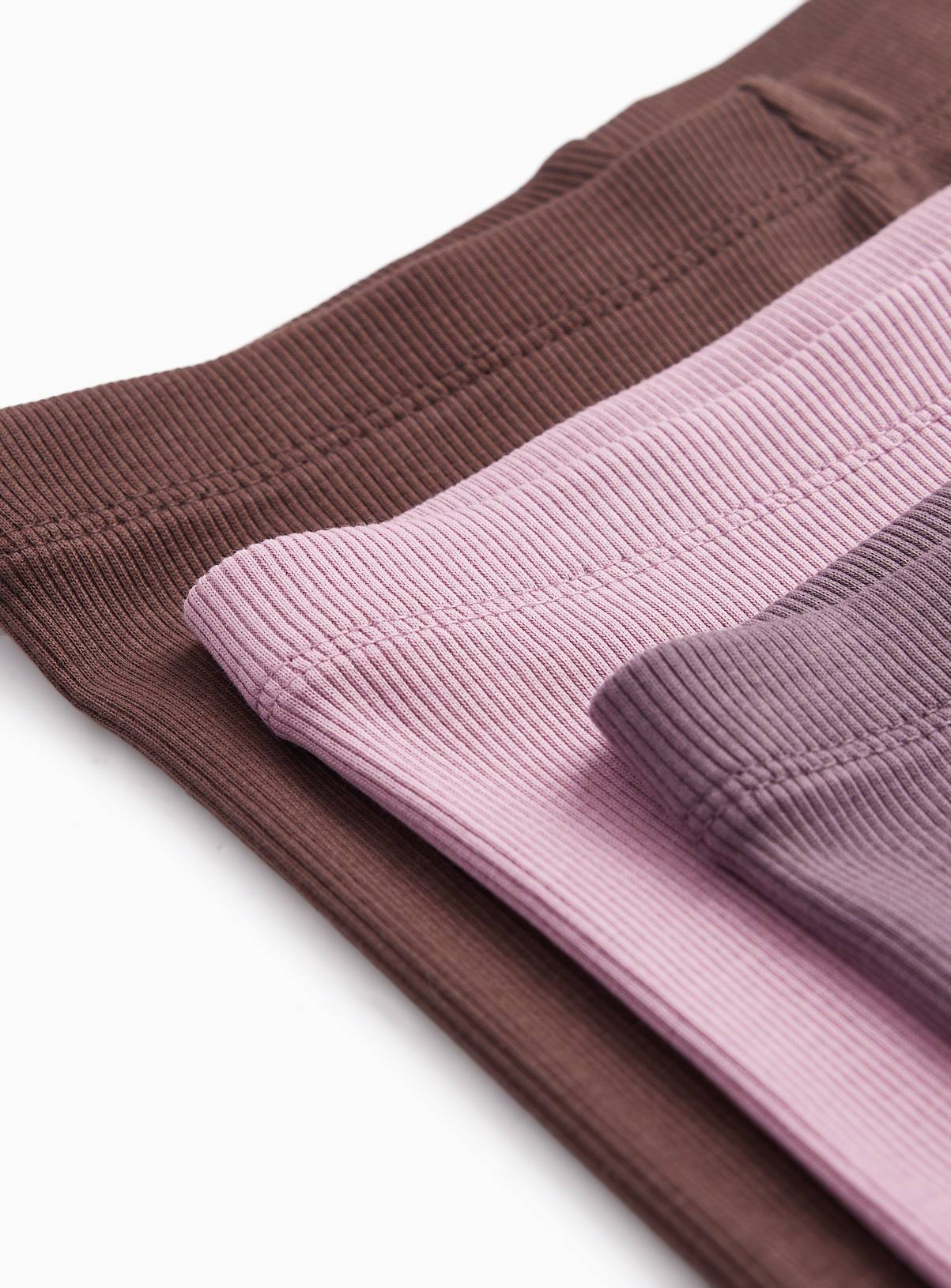 Purple Leggings Set 5 Pack 3-4 years - Image 2