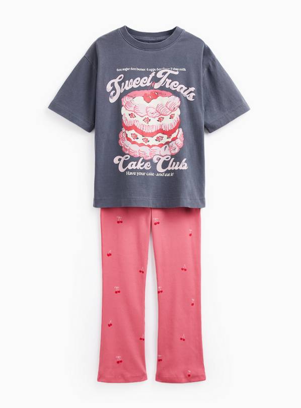 Sweet Treats T-Shirt & Flared Legging Set 14 years