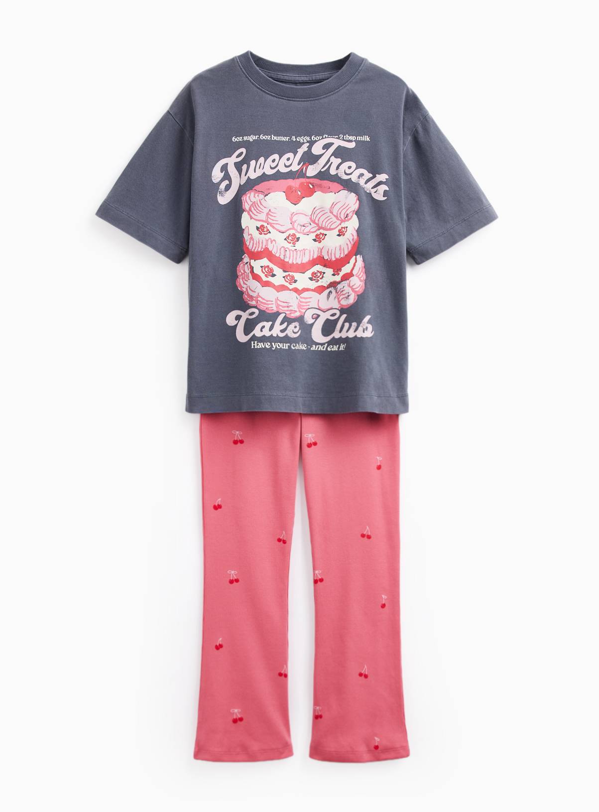 Sweet Treats T-Shirt & Flared Legging Set 11 years - Image 1