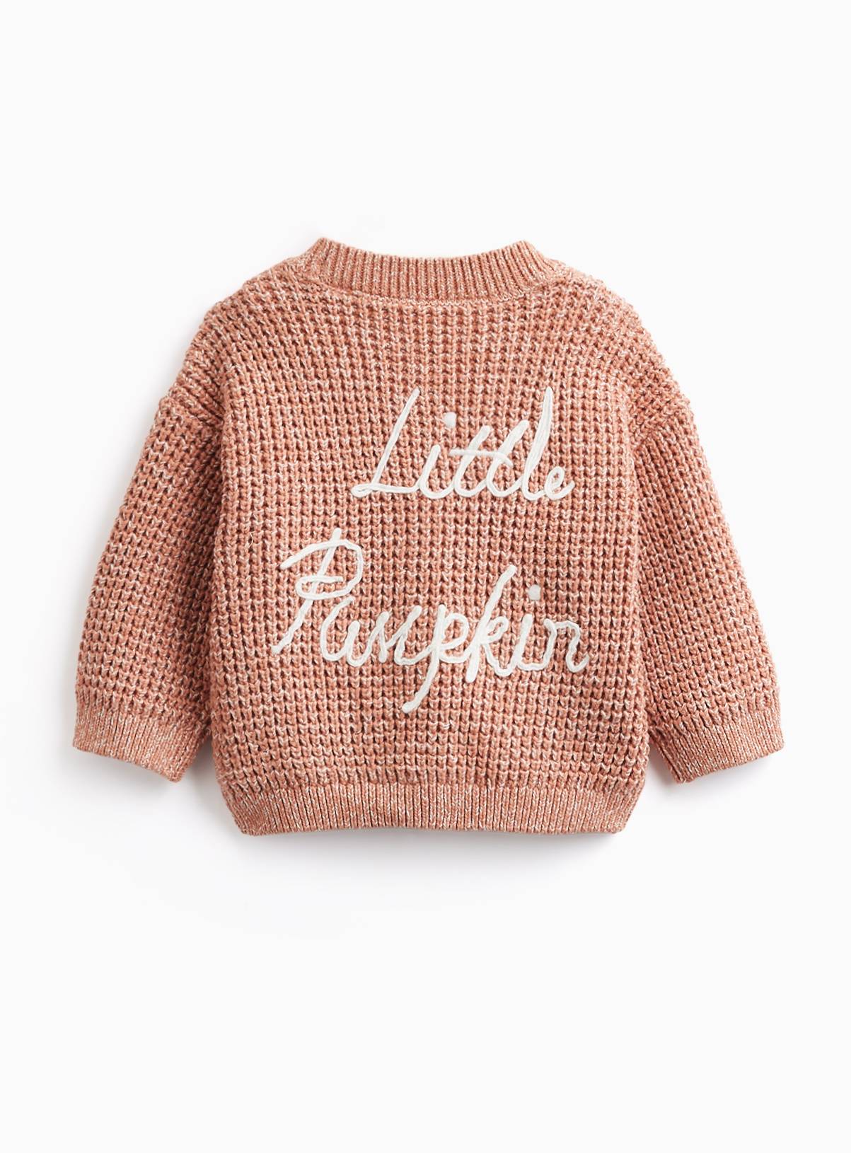 Halloween Orange Little Pumpkin Cardigan Newborn - Image 2