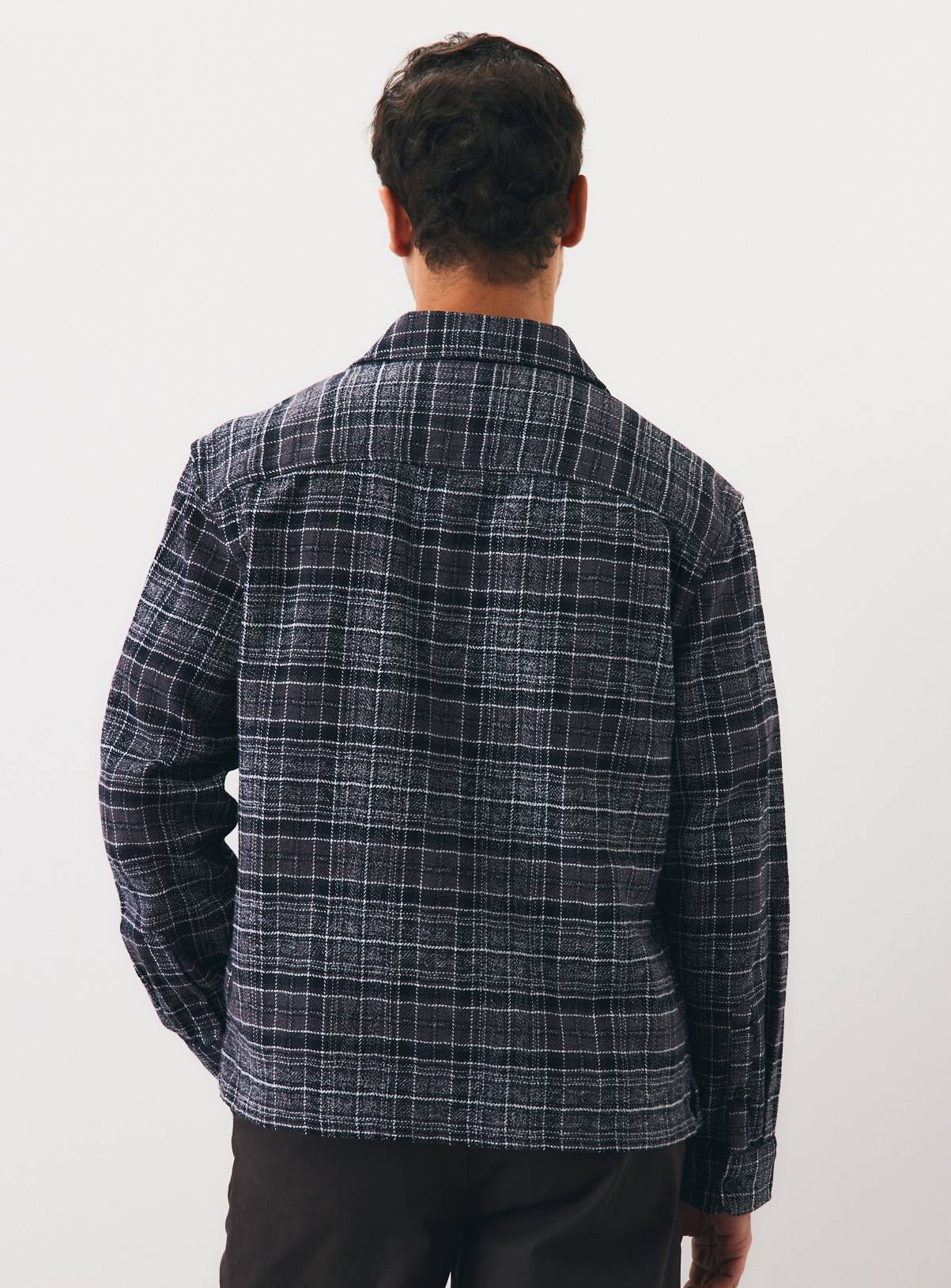 Mono Check Overshirt XL - Image 5