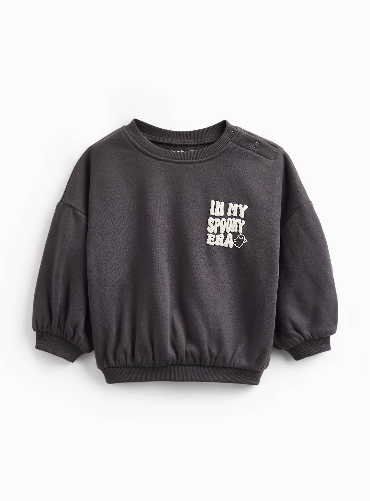 Halloween Black In My Spooky Era Sweatshirt 3-6 months - Image 1