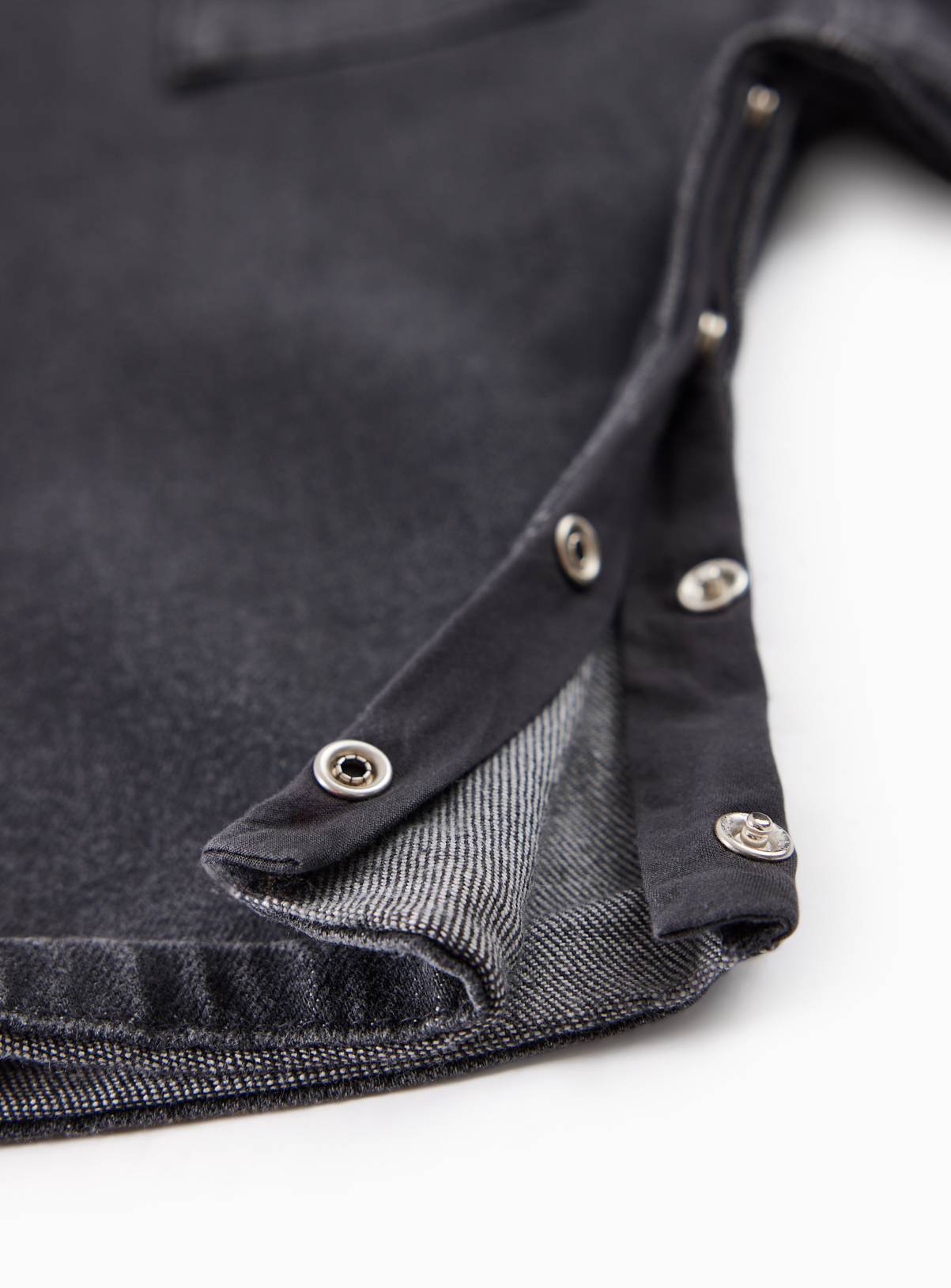 Halloween Little Boo Denim Romper Boilersuit 3-6 months - Image 3