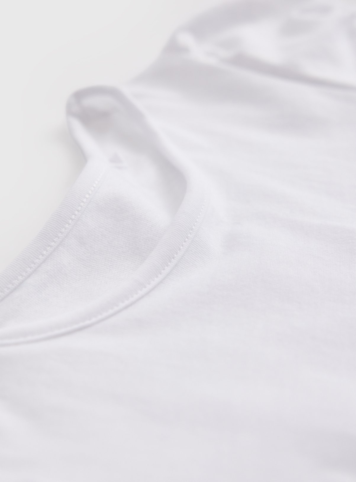 White Puff Sleeve T-Shirt 2 Pack 11 years - Image 2 thumbnail