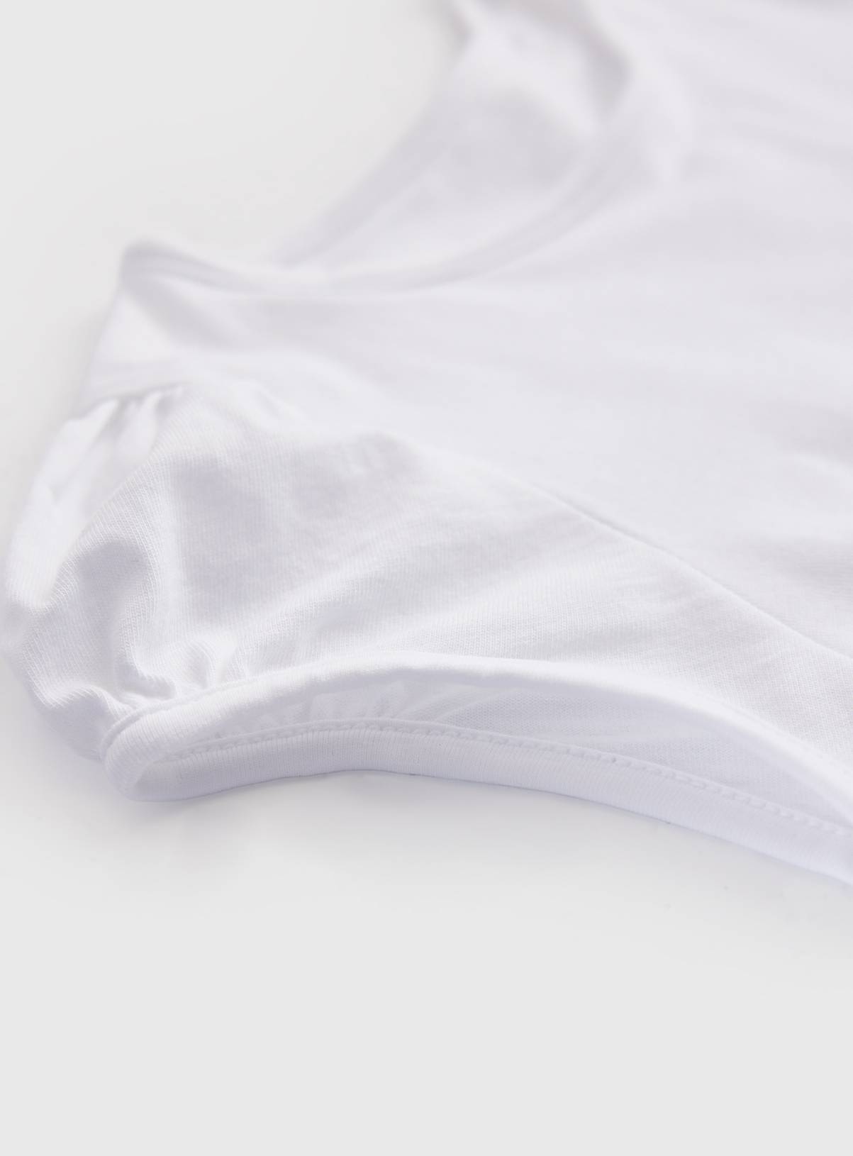 White Puff Sleeve T-Shirt 2 Pack 11 years - Image 3