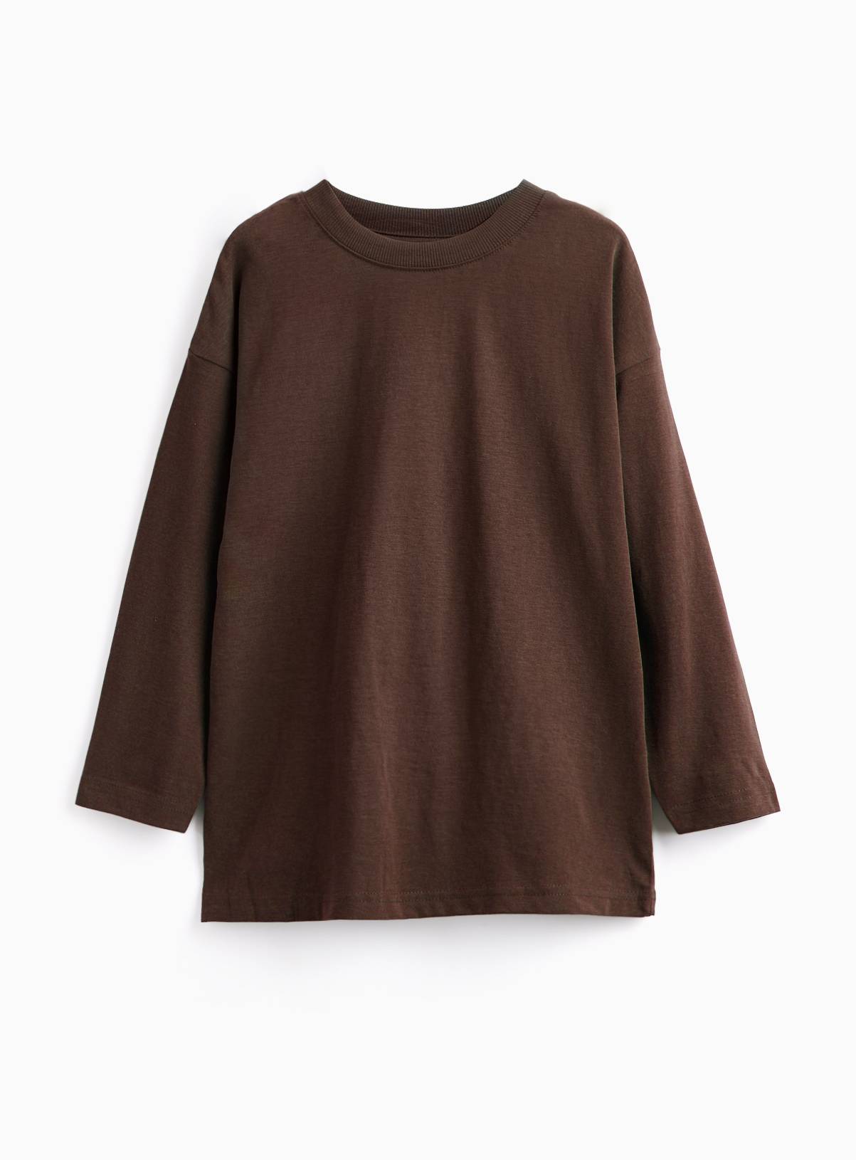 Brown Long Sleeve Top 13 years - Image 1