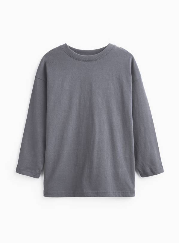 Charcoal Long Sleeve Top 7 years