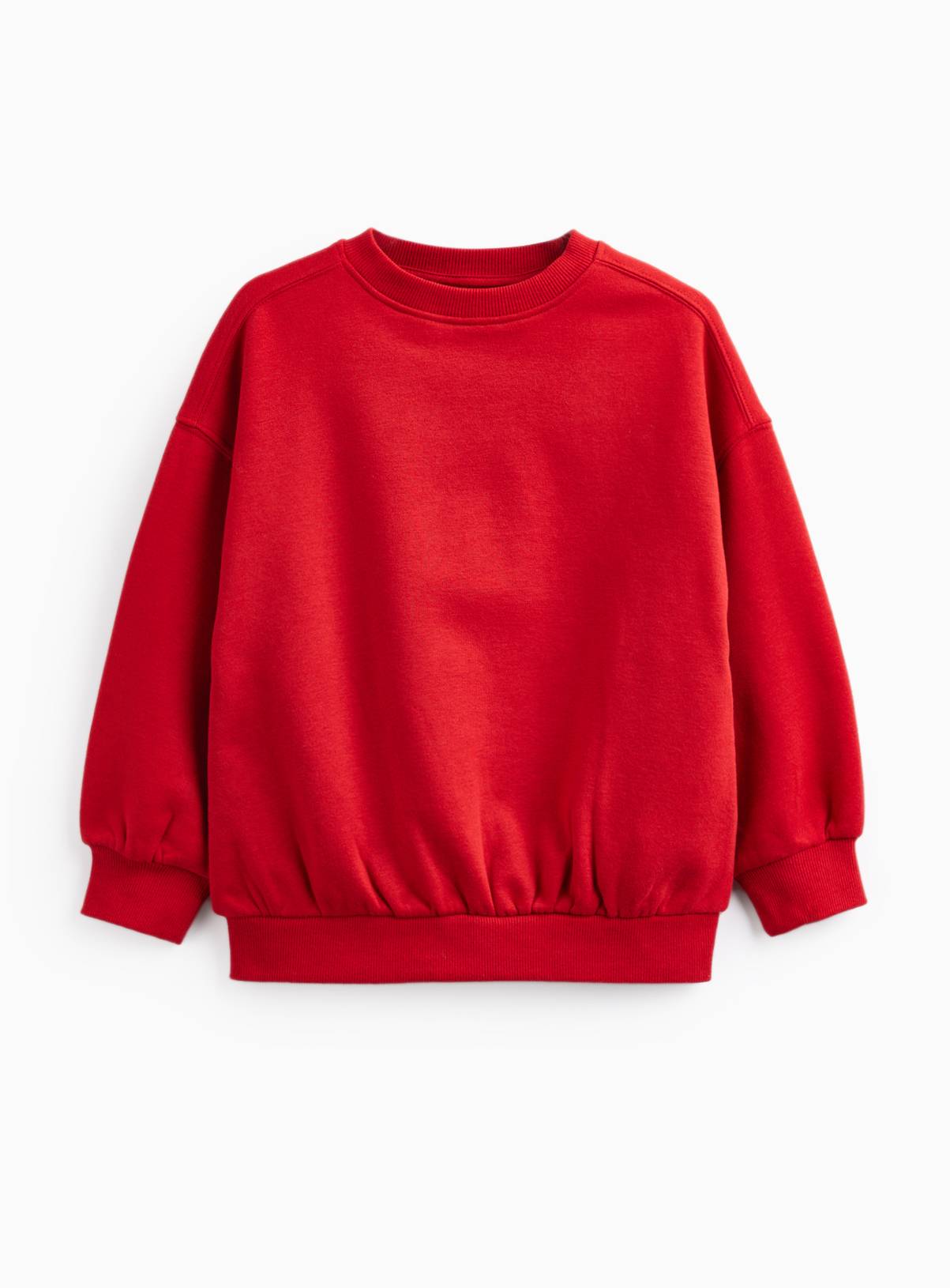 Red Crew Neck Sweatshirt 12 years - Image 1