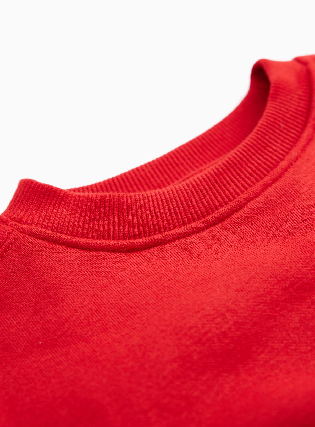 Red Crew Neck Sweatshirt 12 years - Image 4 thumbnail