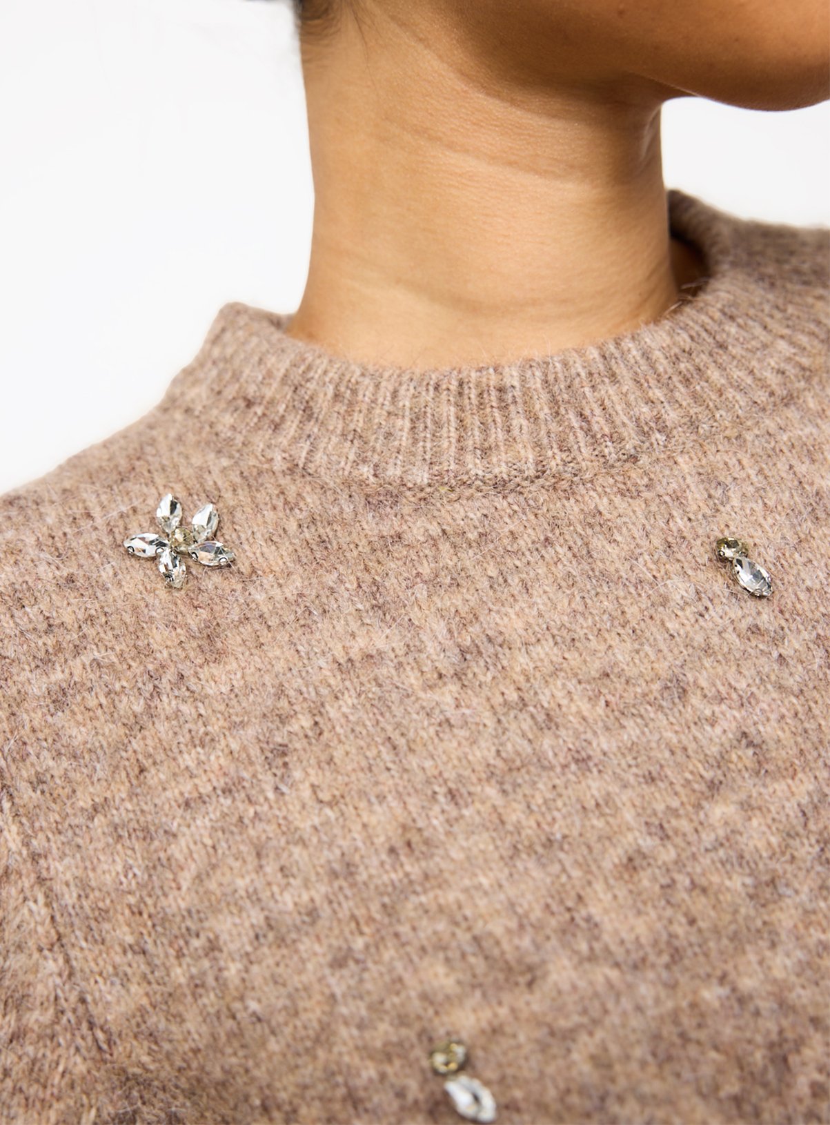 Brown Jewel Jumper M - Image 3 thumbnail