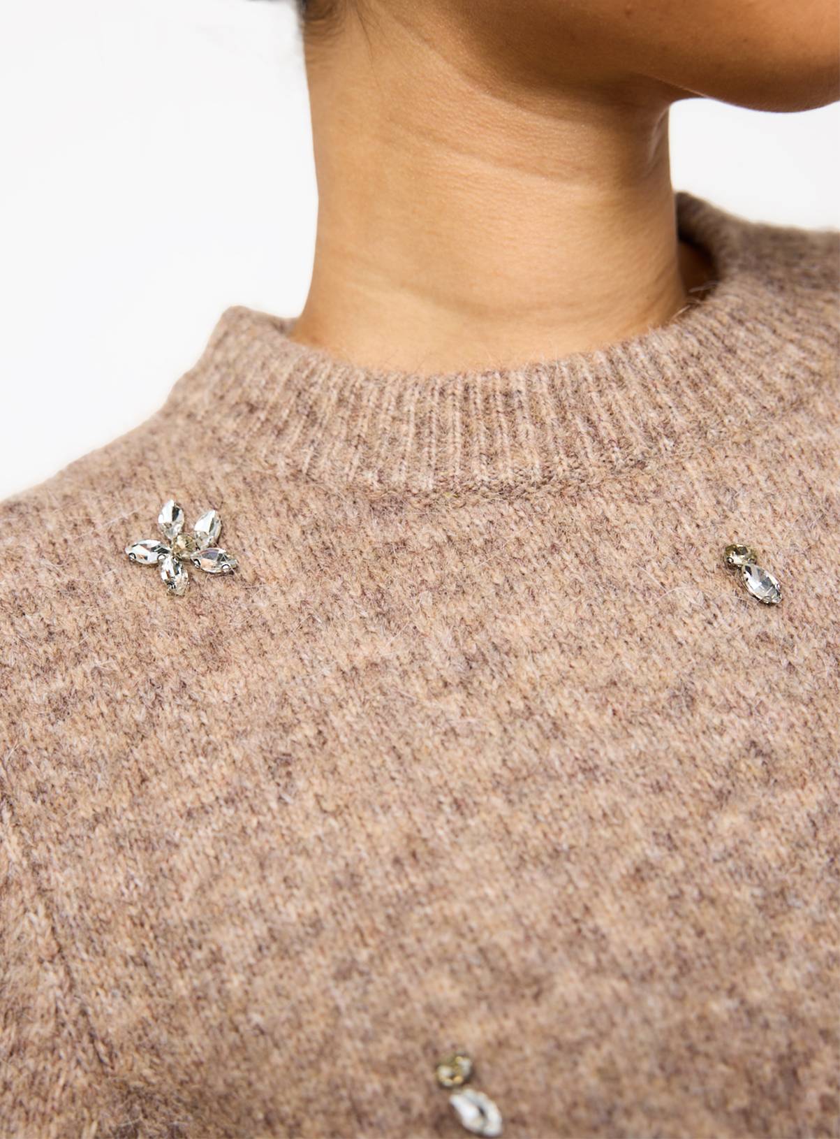 Brown Jewel Jumper M - Image 3