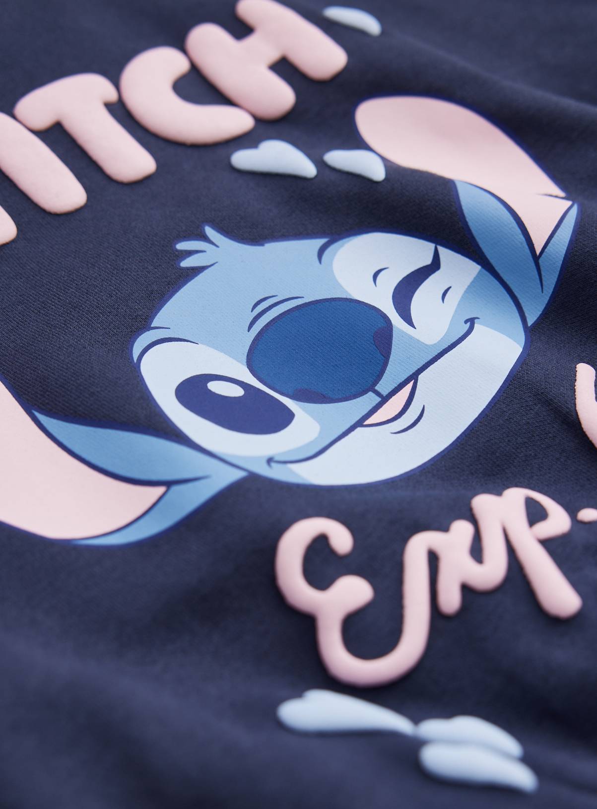 Navy Lilo & Stitch Graphic Sweatshirt 12 years - Image 2