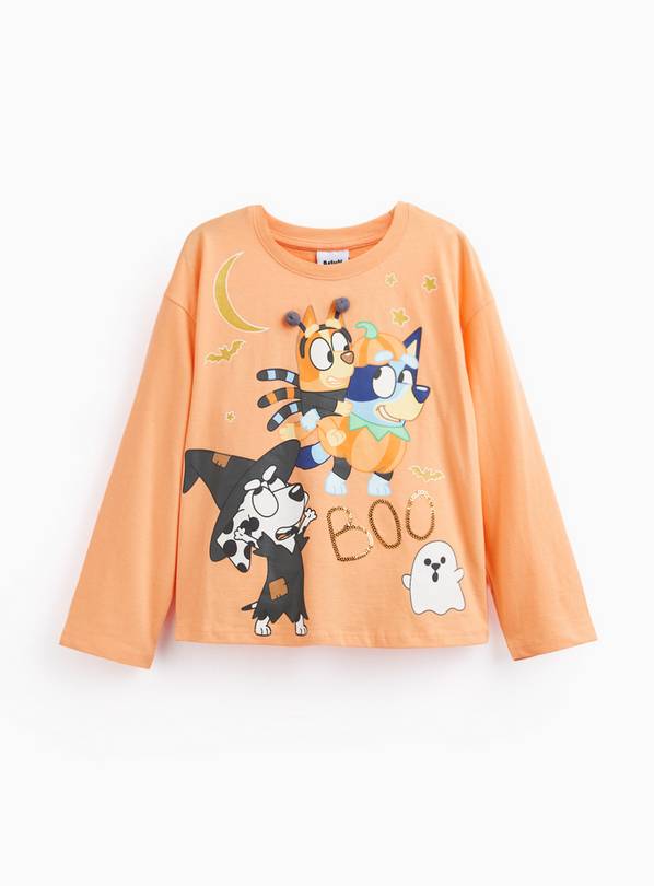 Halloween  Bluey Long Sleeve Top 3-4 years