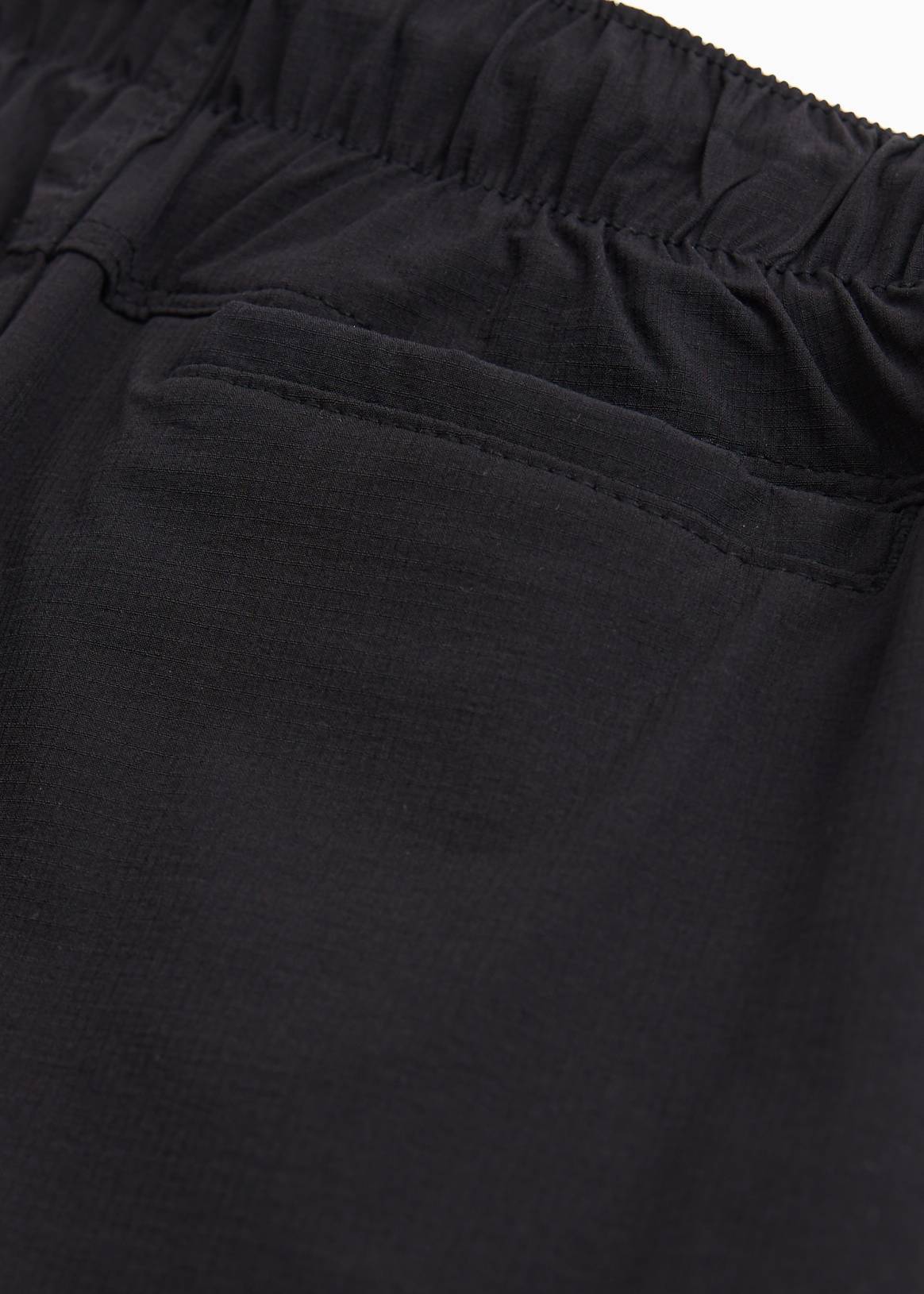 Black Baggy Tech Trousers 14 years - Image 2