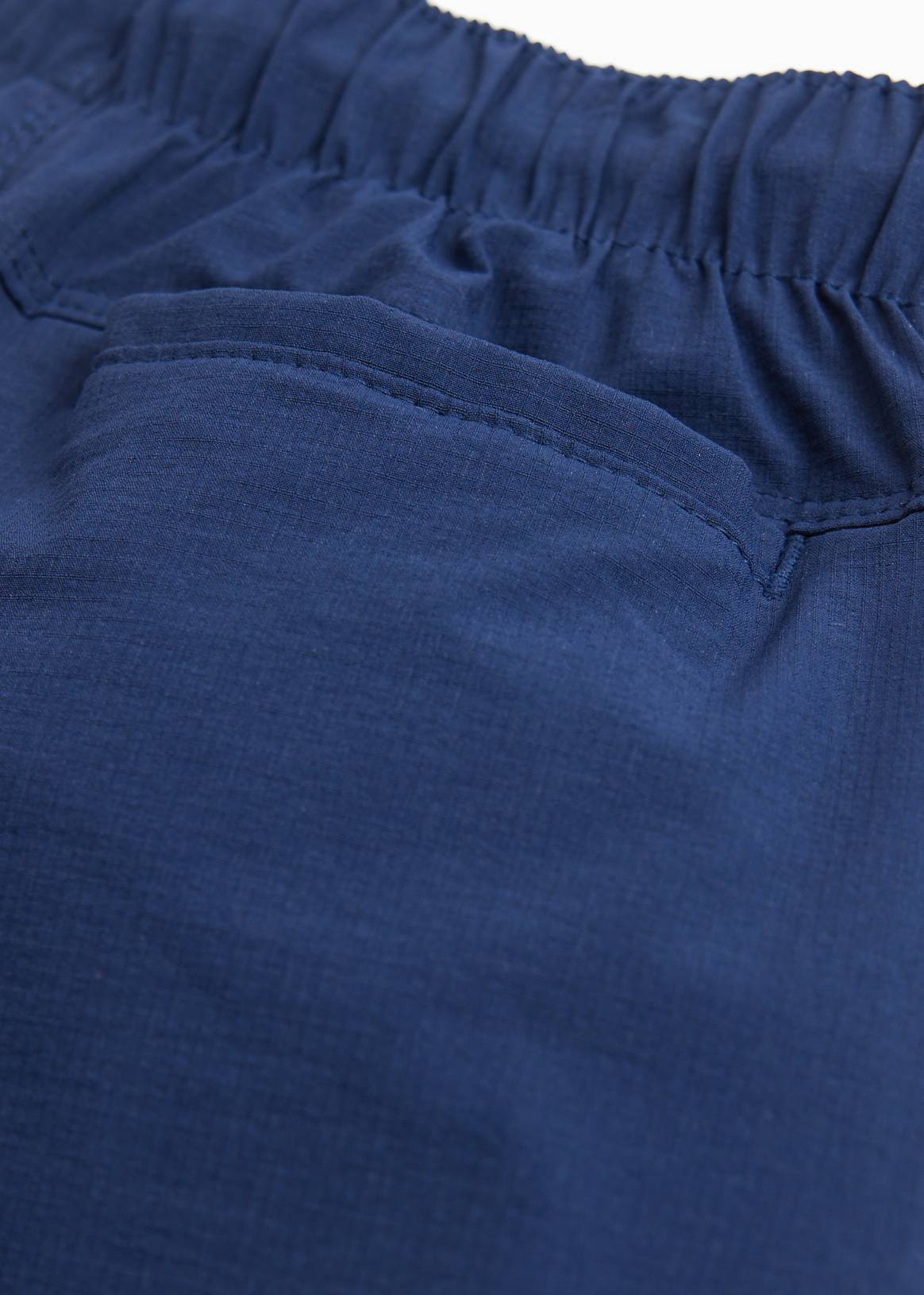 Navy Baggy Tech Trousers 10 years - Image 2