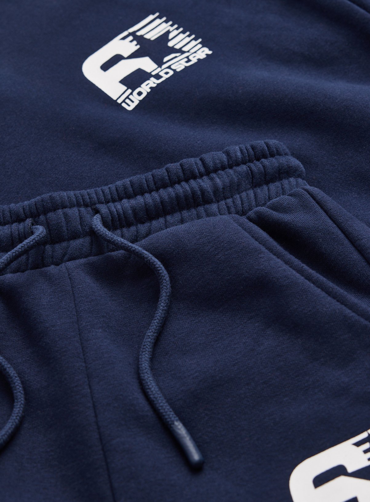 Blue & Red Sporty Star Sweat Set  8 years - Image 3 thumbnail