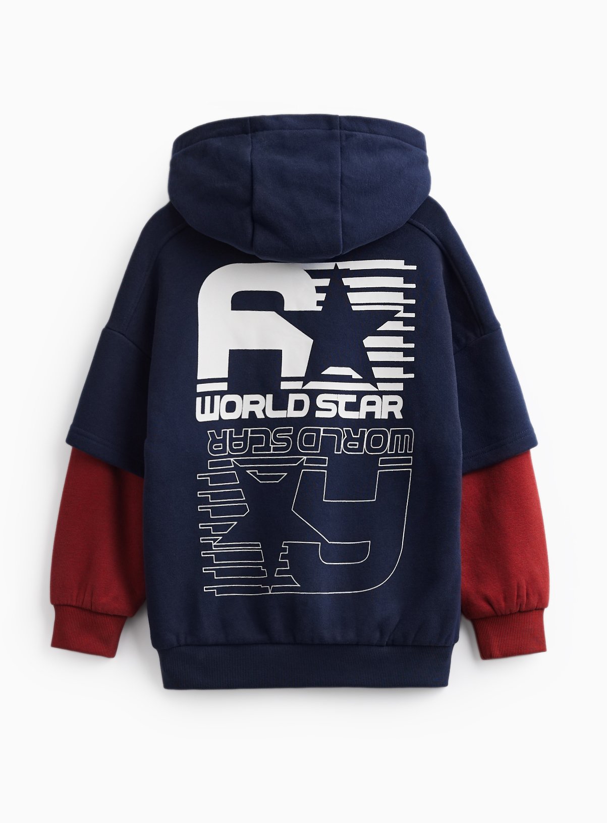 Blue & Red Sporty Star Sweat Set  8 years - Image 4 thumbnail