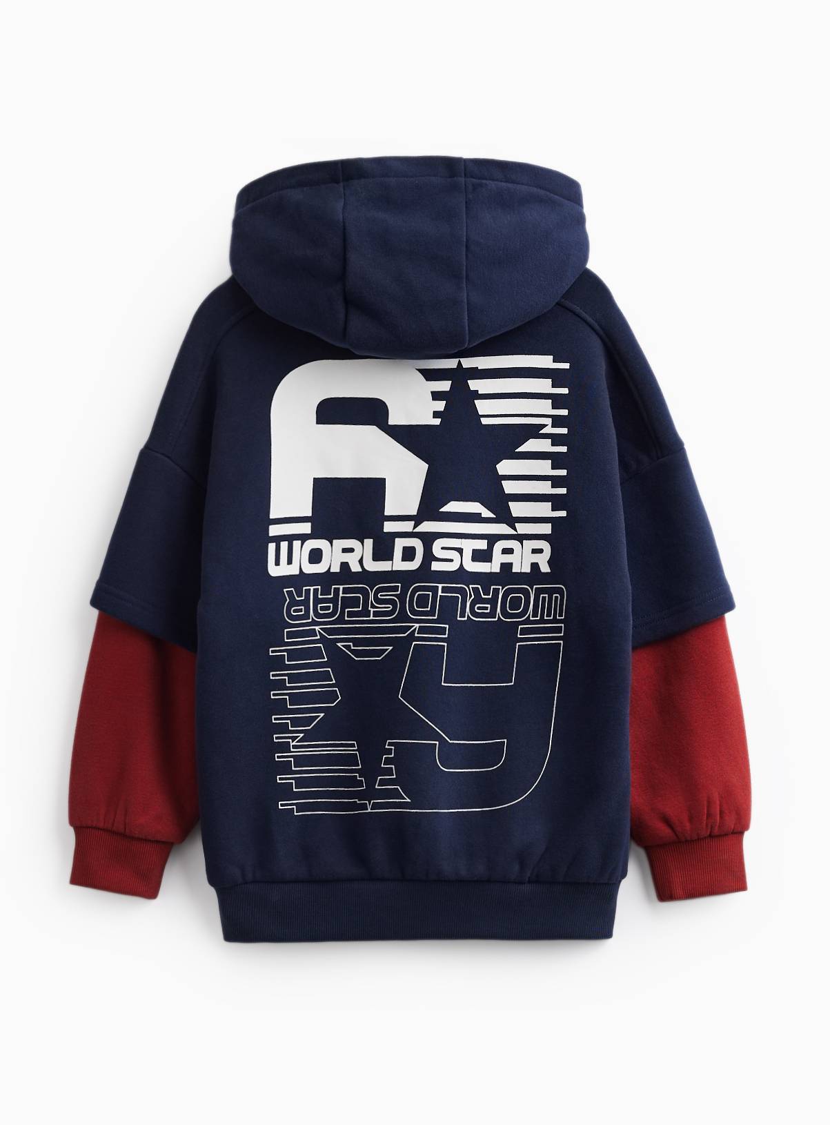 Blue & Red Sporty Star Sweat Set  8 years - Image 4
