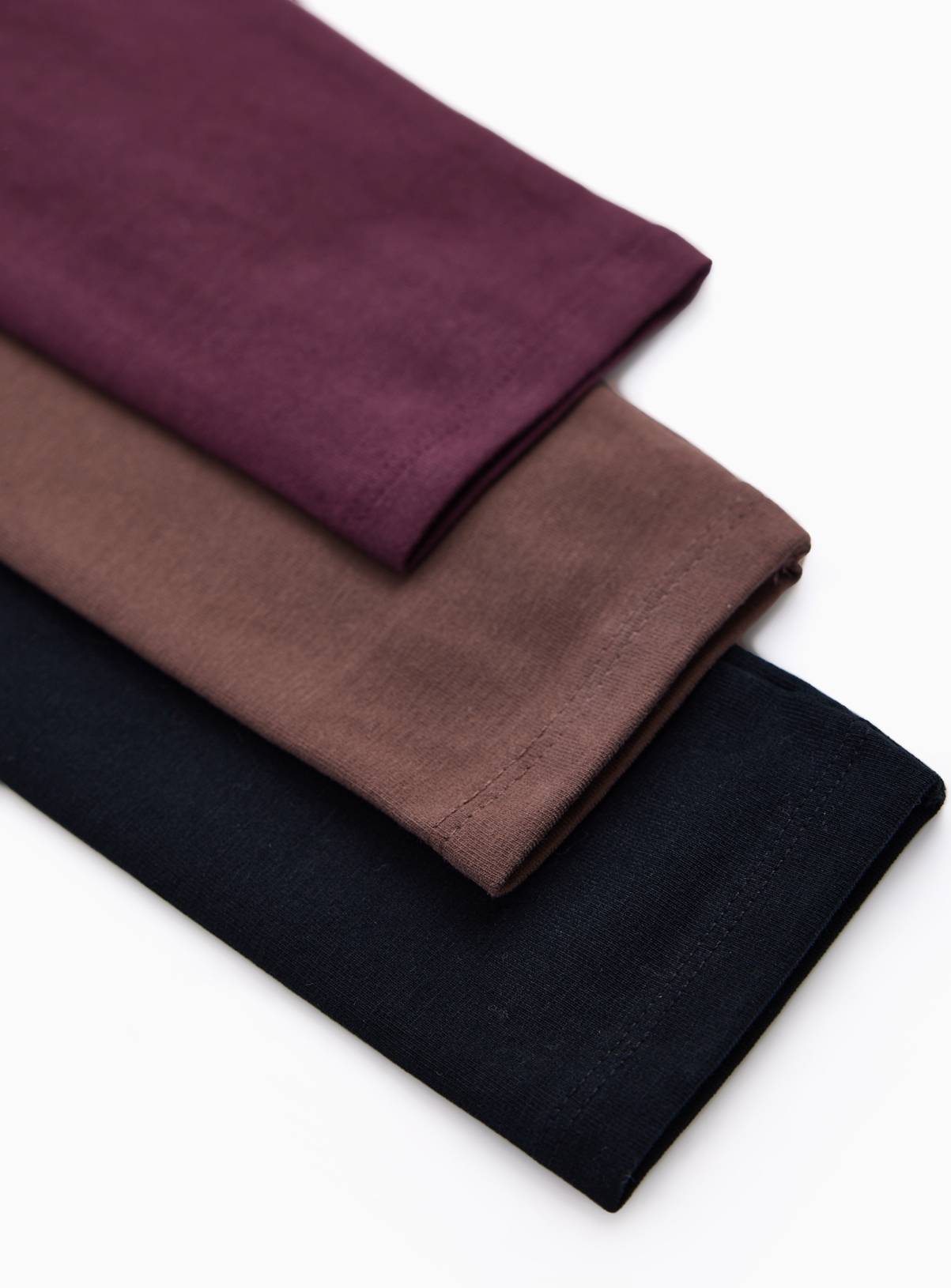 Pink, Brown & Purple Leggings 5 Pack 13 years - Image 2