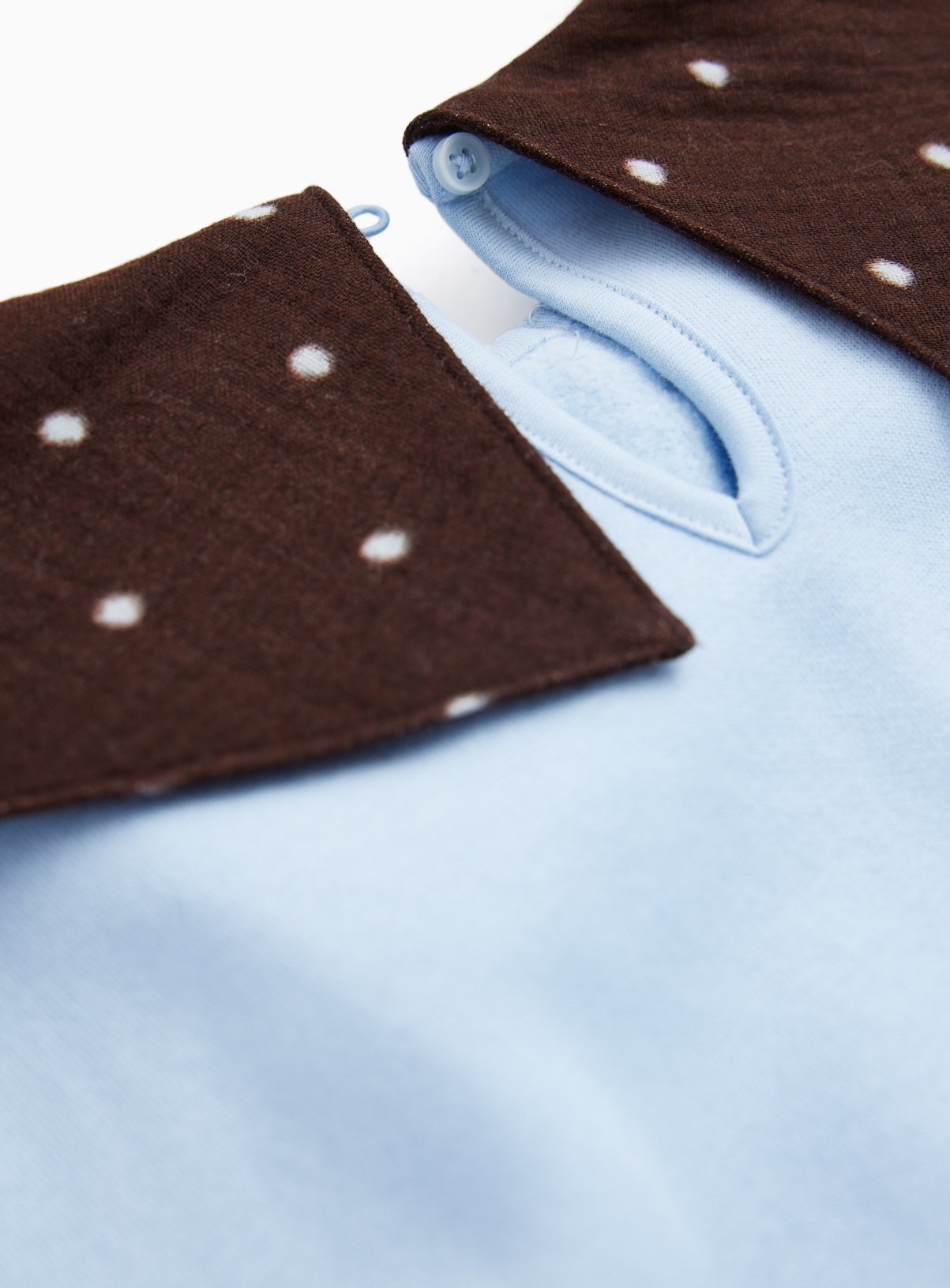Blue  Neck Scarf Sweatshirt 7-8 years - Image 2 thumbnail
