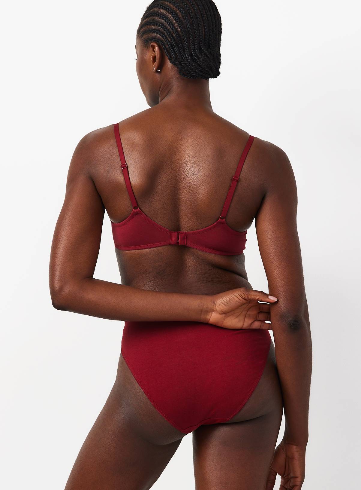 Red Toned T-Shirt Bras 3 Pack  40D - Image 5